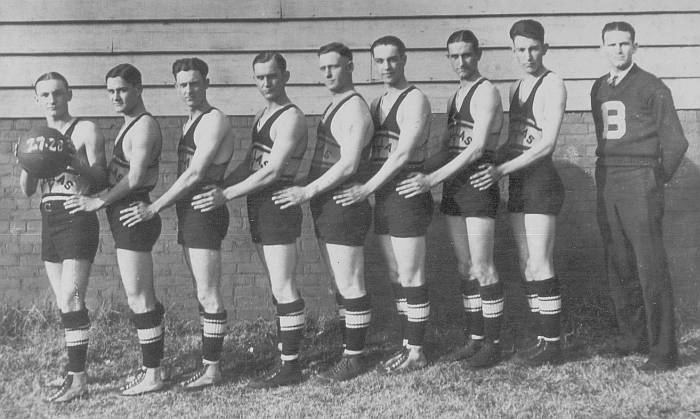 Dallas Y Basketball Team 1927-28