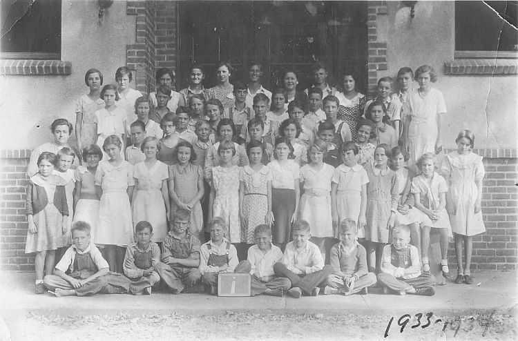 Rison School Class Photo 1933-1934