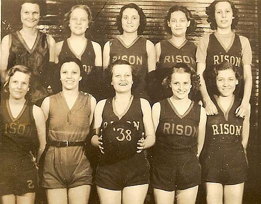 1938 Rison Girl's Basketball Team