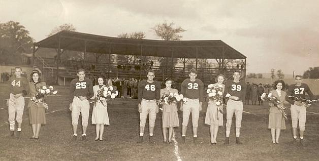 1948 - 1949 Homecoming Queen and Court
