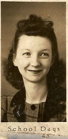 Mrs. Perry from the 1942 -1943 Yearbook
