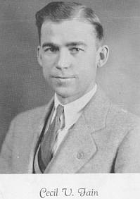 Cecil Fain, Principal at Rison, 1932