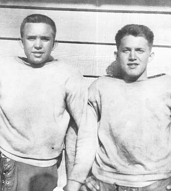 William Franklin and Chig Lee, circa 1943