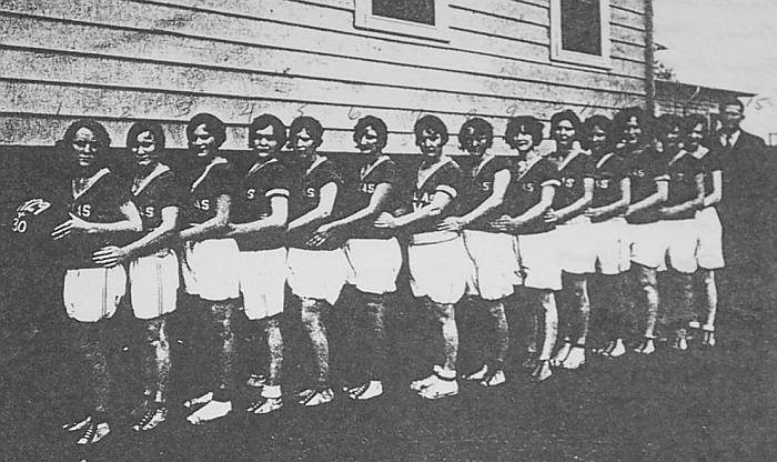 Rison Girls Basketball Team, 1929-1930