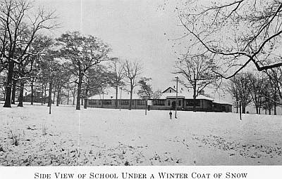 Rison School Under a Coat of Snow, 1932~33